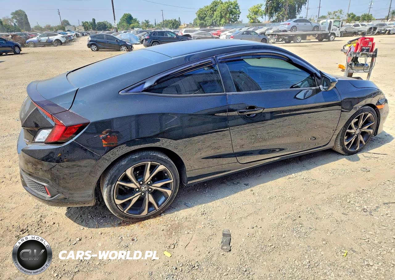 2019 Honda Civic Sport VIN:2HGFC4B80KH308359 - 3