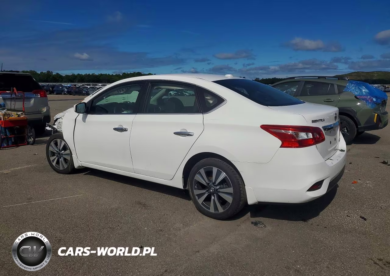 2019 Nissan Sentra Sv VIN:3N1AB7APXKY455100 - 2