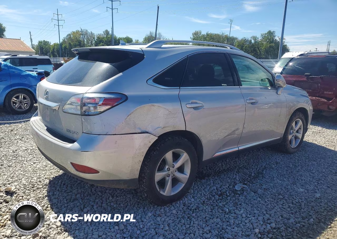 2012 Lexus Rx 350 VIN:2T2BK1BA5CC123636 - 3