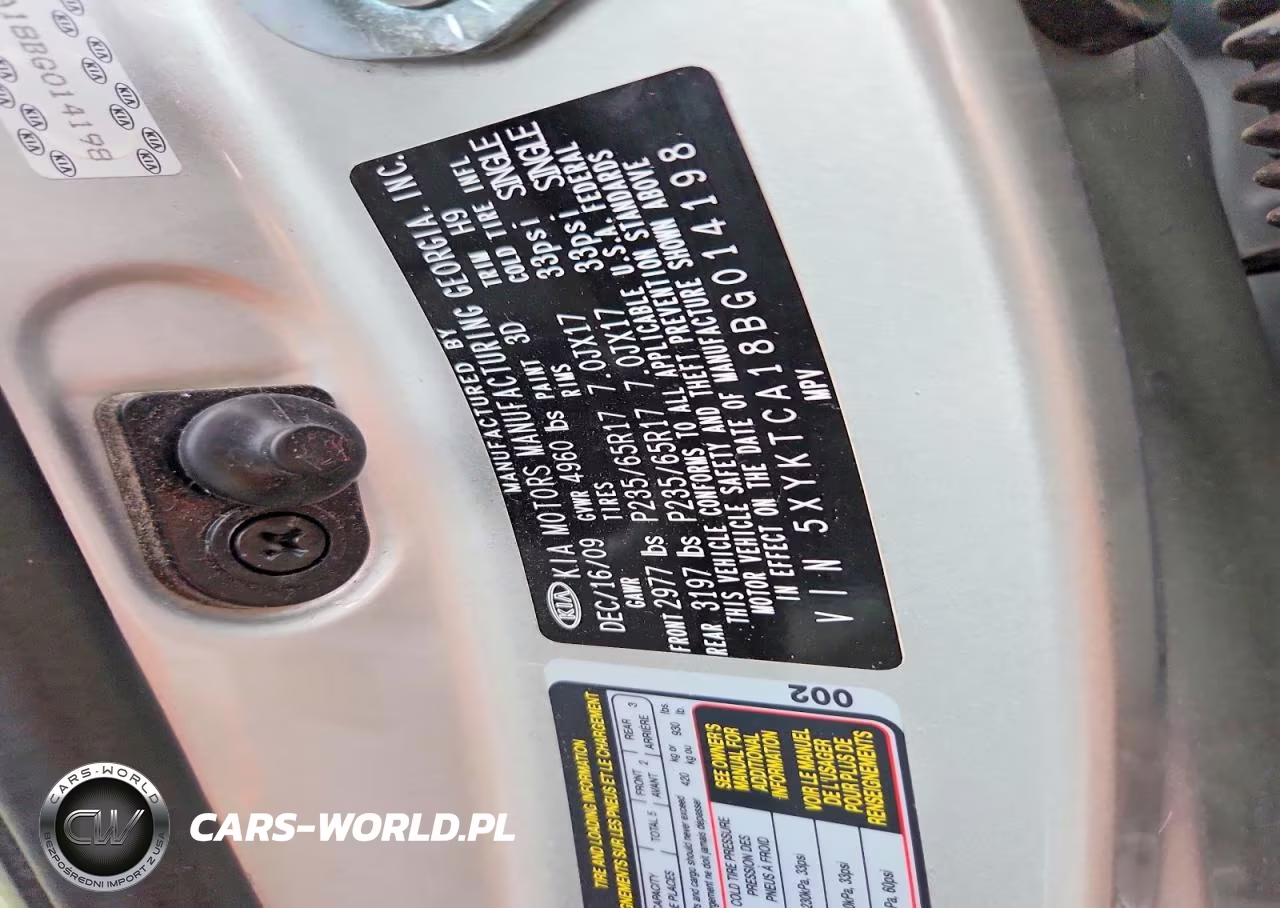2011 Kia Sorento Base VIN:5XYKTCA18BG014198 - 12