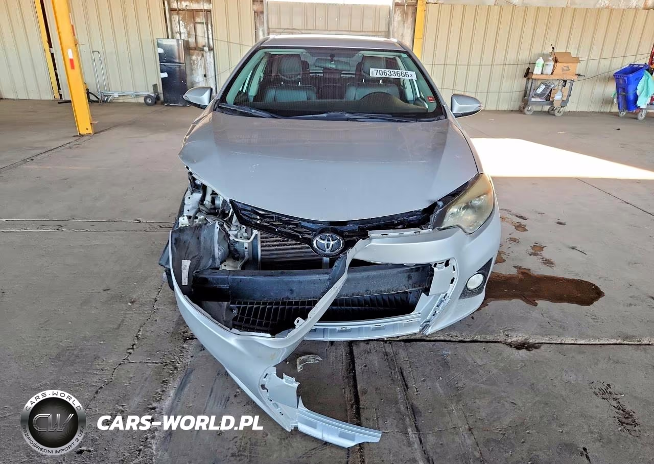 2015 Toyota Corolla S Plus VIN:2T1BURHE6FC384074 - 5
