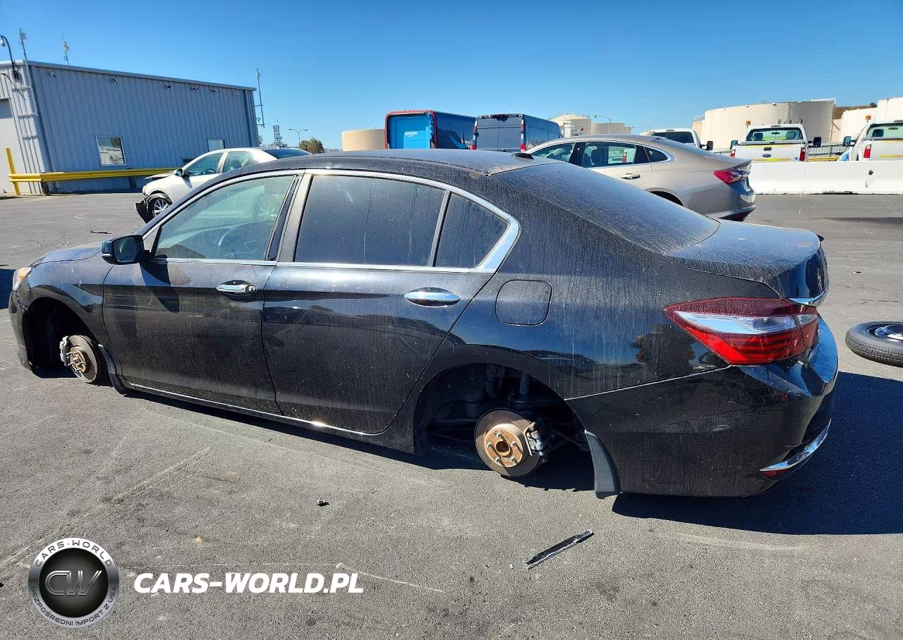 2016 Honda Accord Ex VIN:1HGCR2F76GA165530 - 2