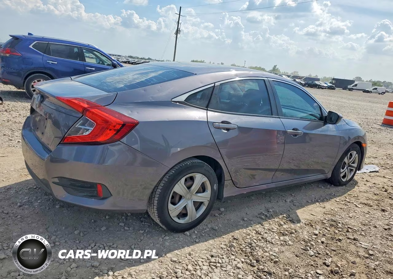 2016 Honda Civic Lx VIN:19XFC2F54GE055679 - 3