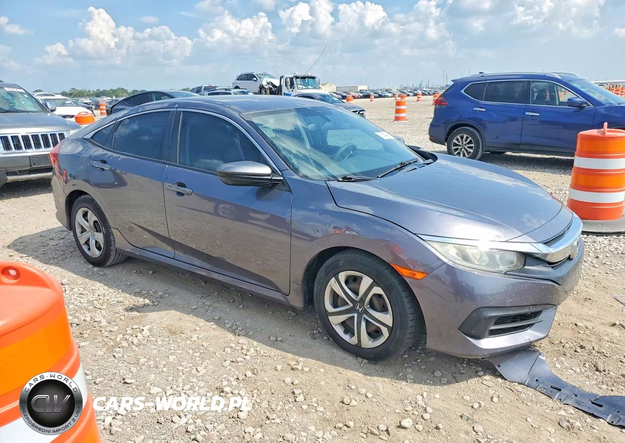 2016 Honda Civic Lx VIN:19XFC2F54GE055679 - 4