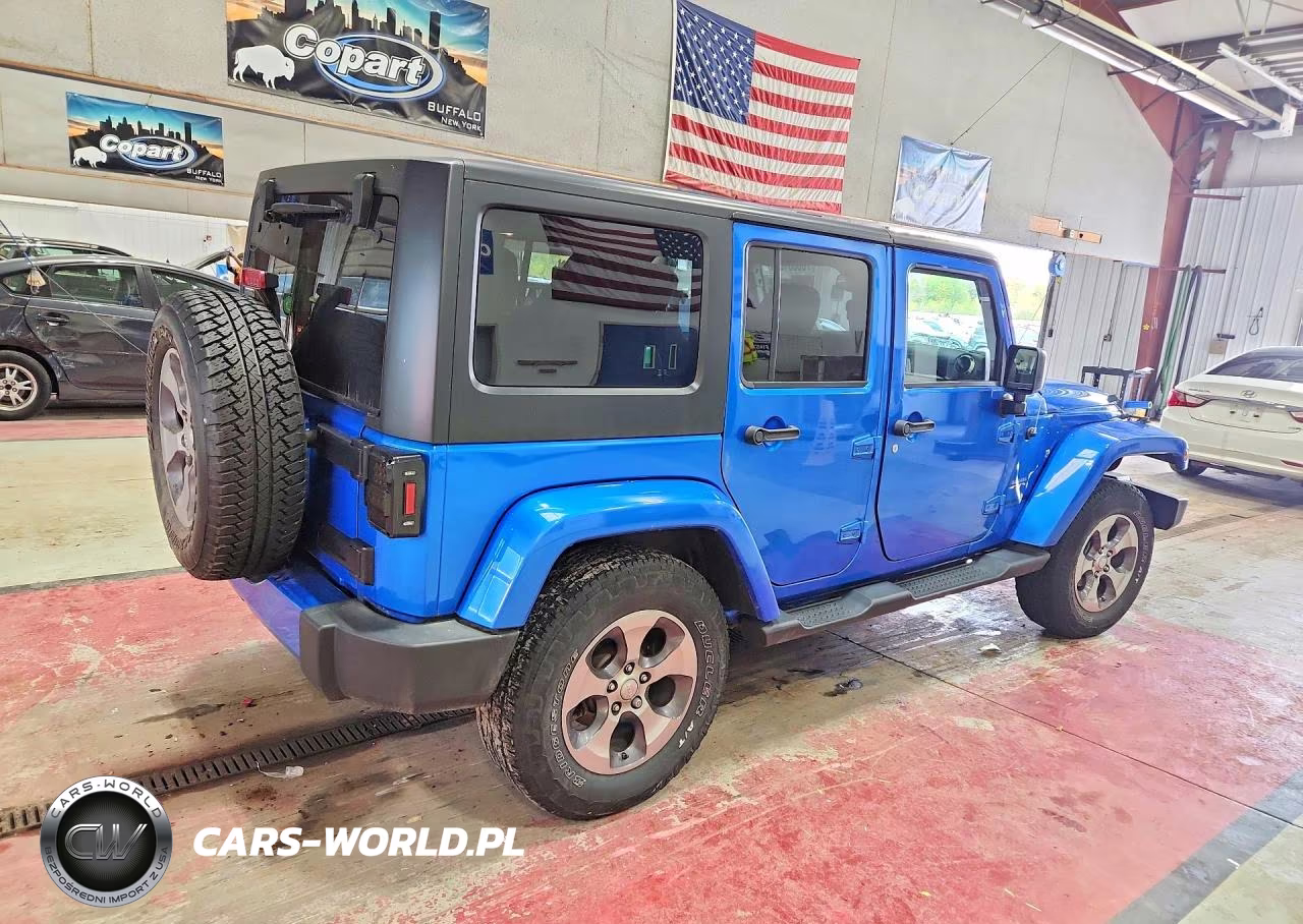 2016 Jeep Wrangler Unlimited Sahara VIN:1C4BJWEG9GL230773 - 3
