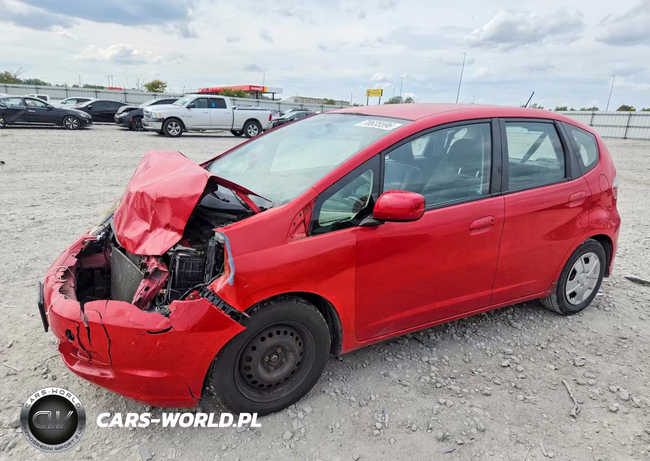 2012 Honda Fit VIN:JHMGE8G30CC021852 - 1
