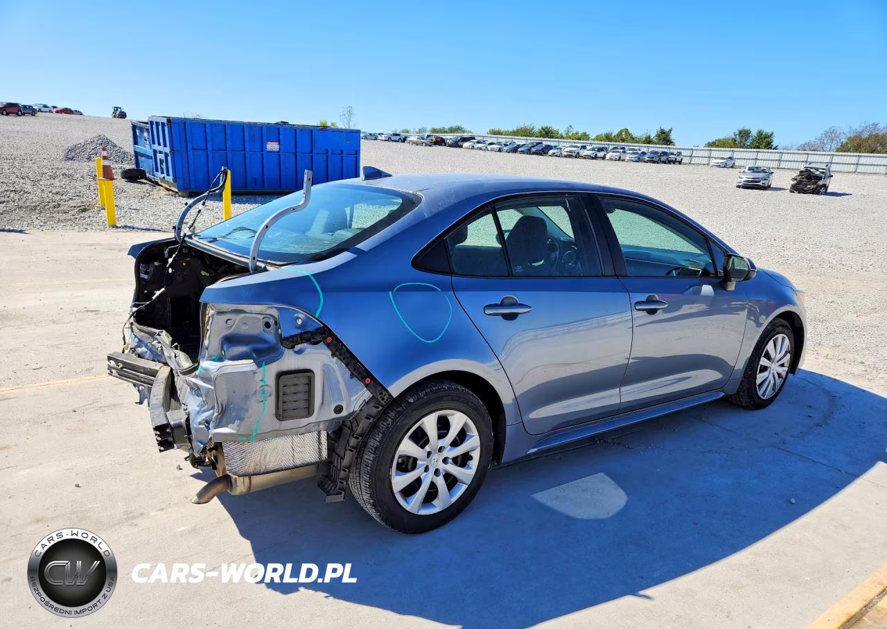 2022 Toyota Corolla Le VIN:5YFEPMAE5NP384650 - 3