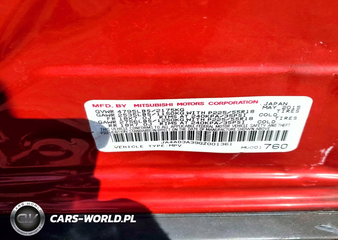2016 Mitsubishi Outlander Se VIN:JA4AD3A39GZ001361 - 13