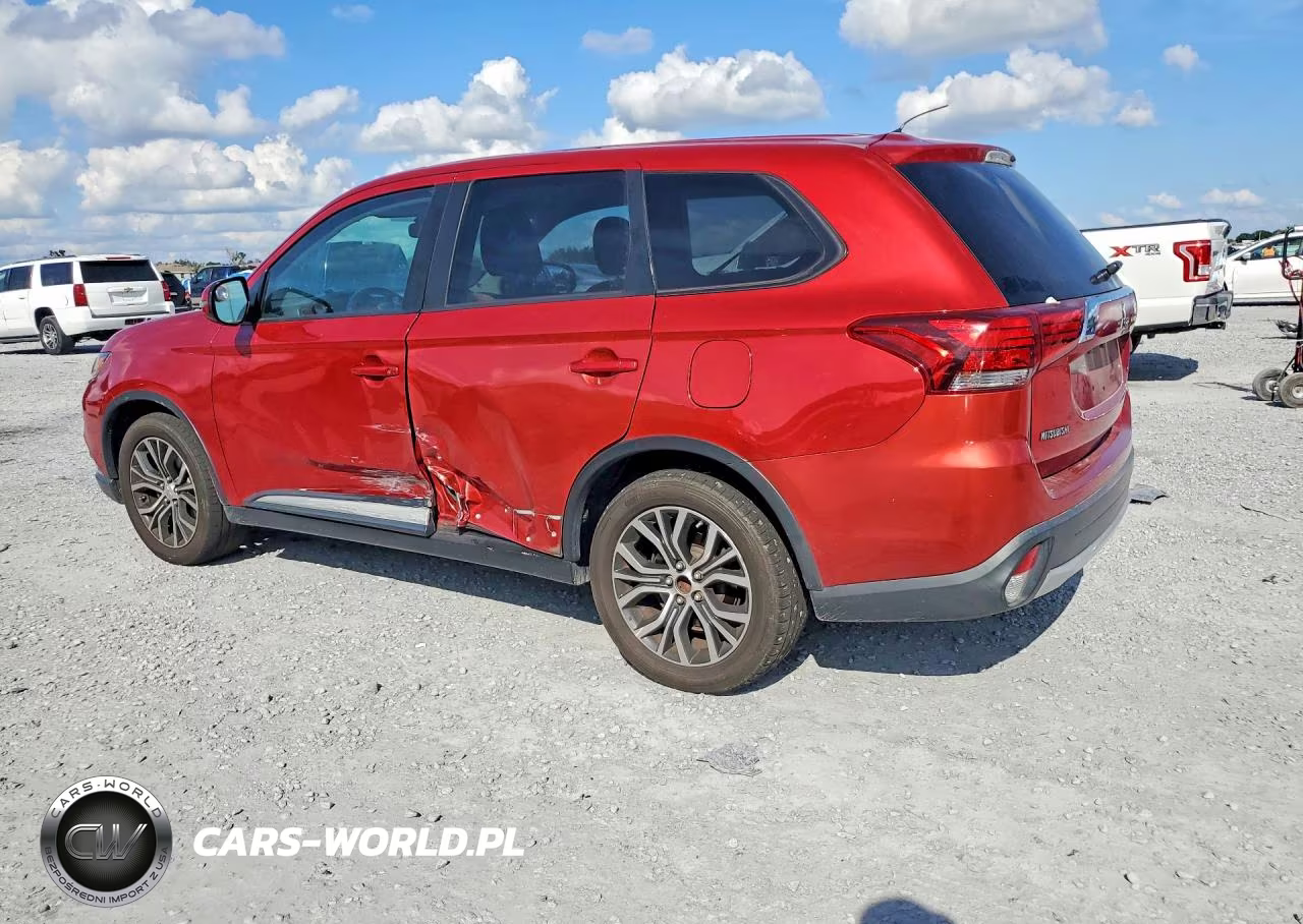 2016 Mitsubishi Outlander Se VIN:JA4AD3A39GZ001361 - 2