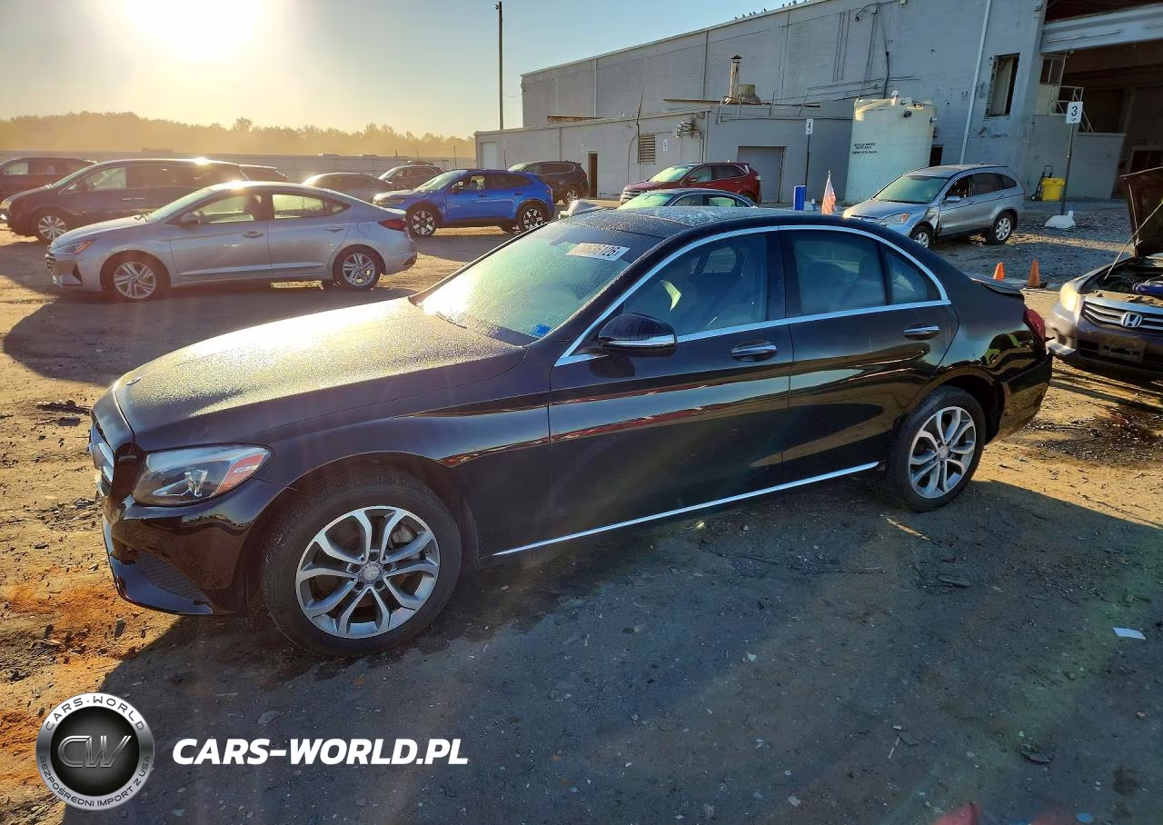 2015 Mercedes-Benz C 300 4Matic VIN:55SWF4KB7FU000844 - 1