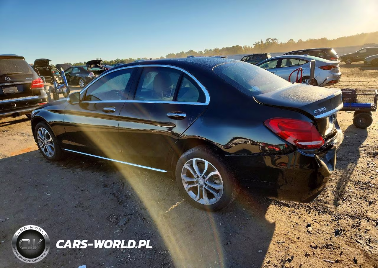 2015 Mercedes-Benz C 300 4Matic VIN:55SWF4KB7FU000844 - 2