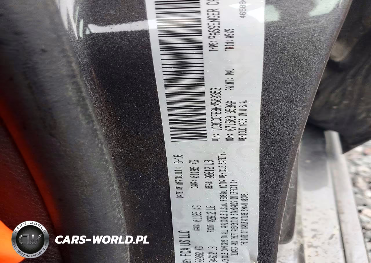 2017 Chrysler 200 Lx VIN:1C3CCCFB9HN500353 - 12