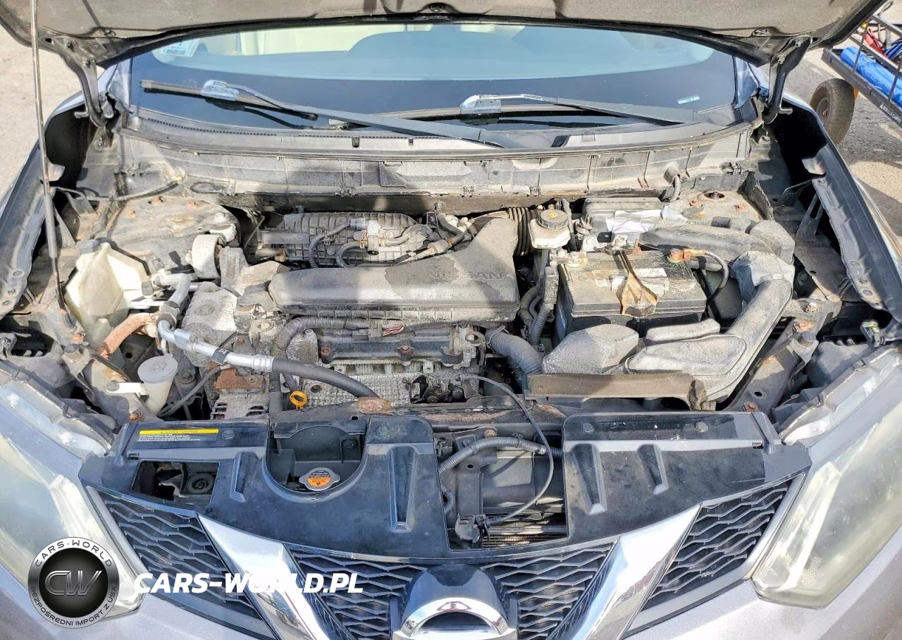 2015 Nissan Rogue S VIN:5N1AT2MKXFC765545 - 12