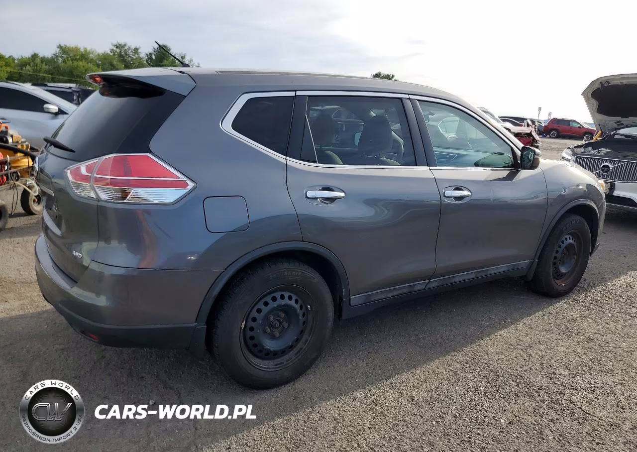 2015 Nissan Rogue S VIN:5N1AT2MKXFC765545 - 3