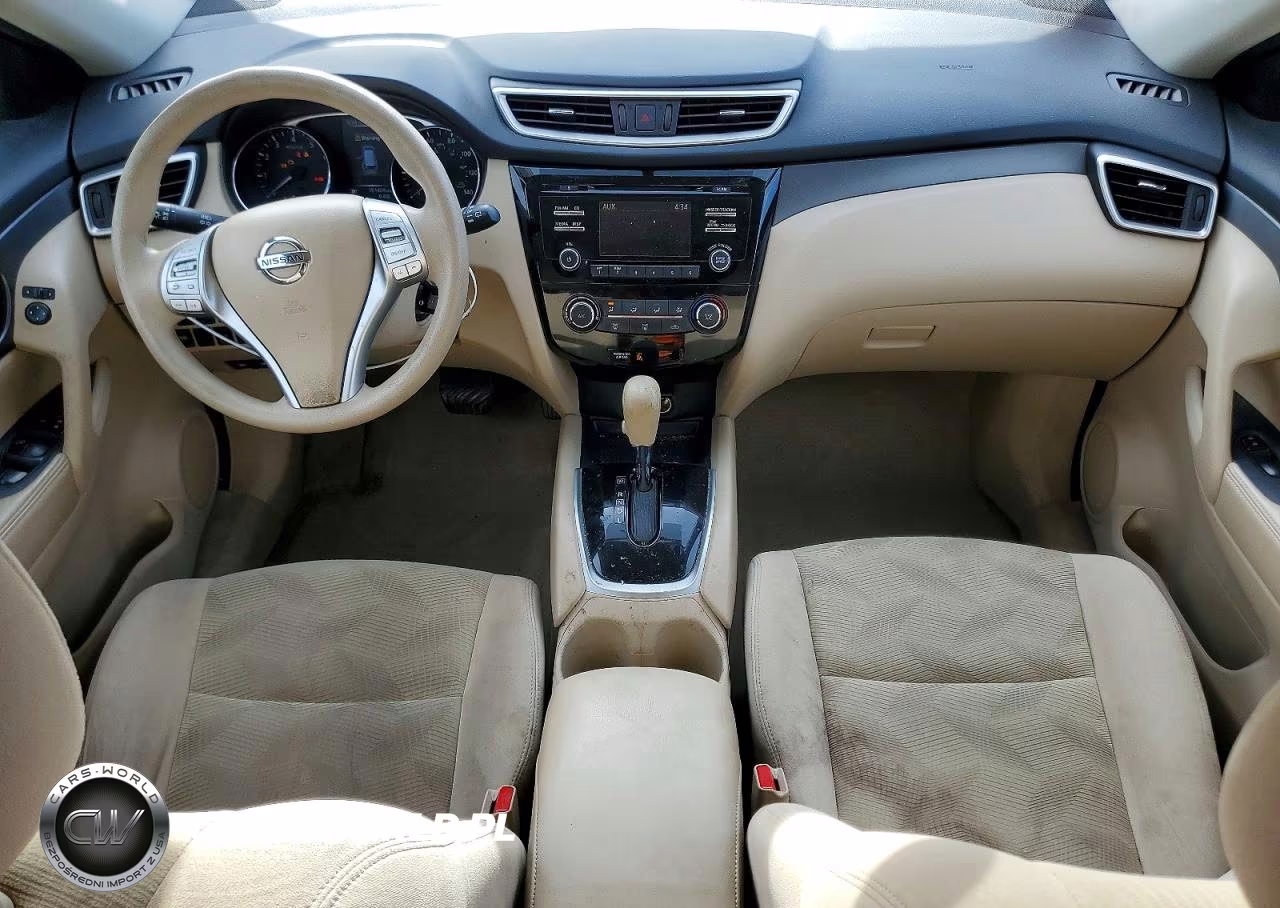 2015 Nissan Rogue S VIN:5N1AT2MKXFC765545 - 8