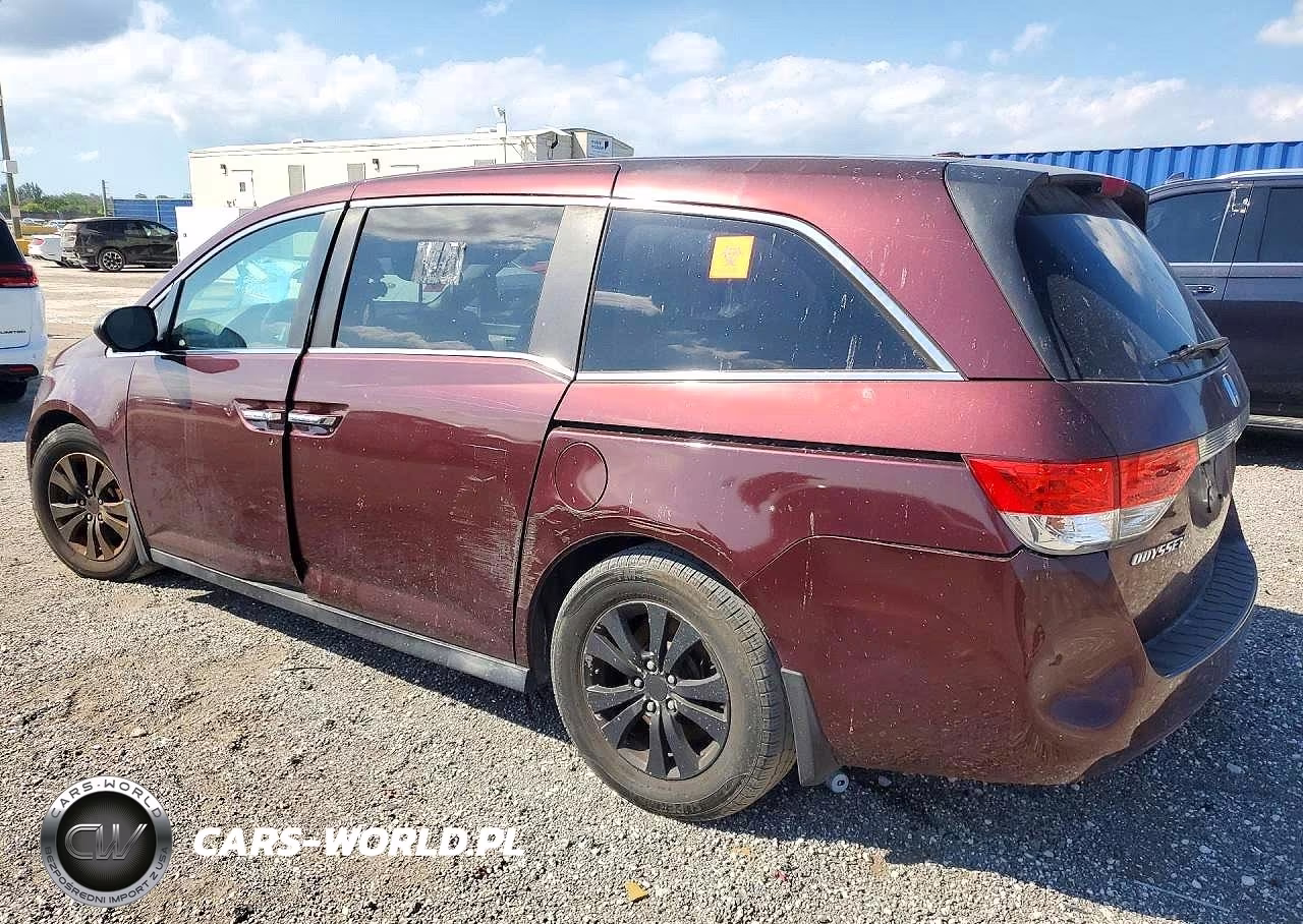 2015 Honda Odyssey Exl VIN:5FNRL5H64FB046722 - 2