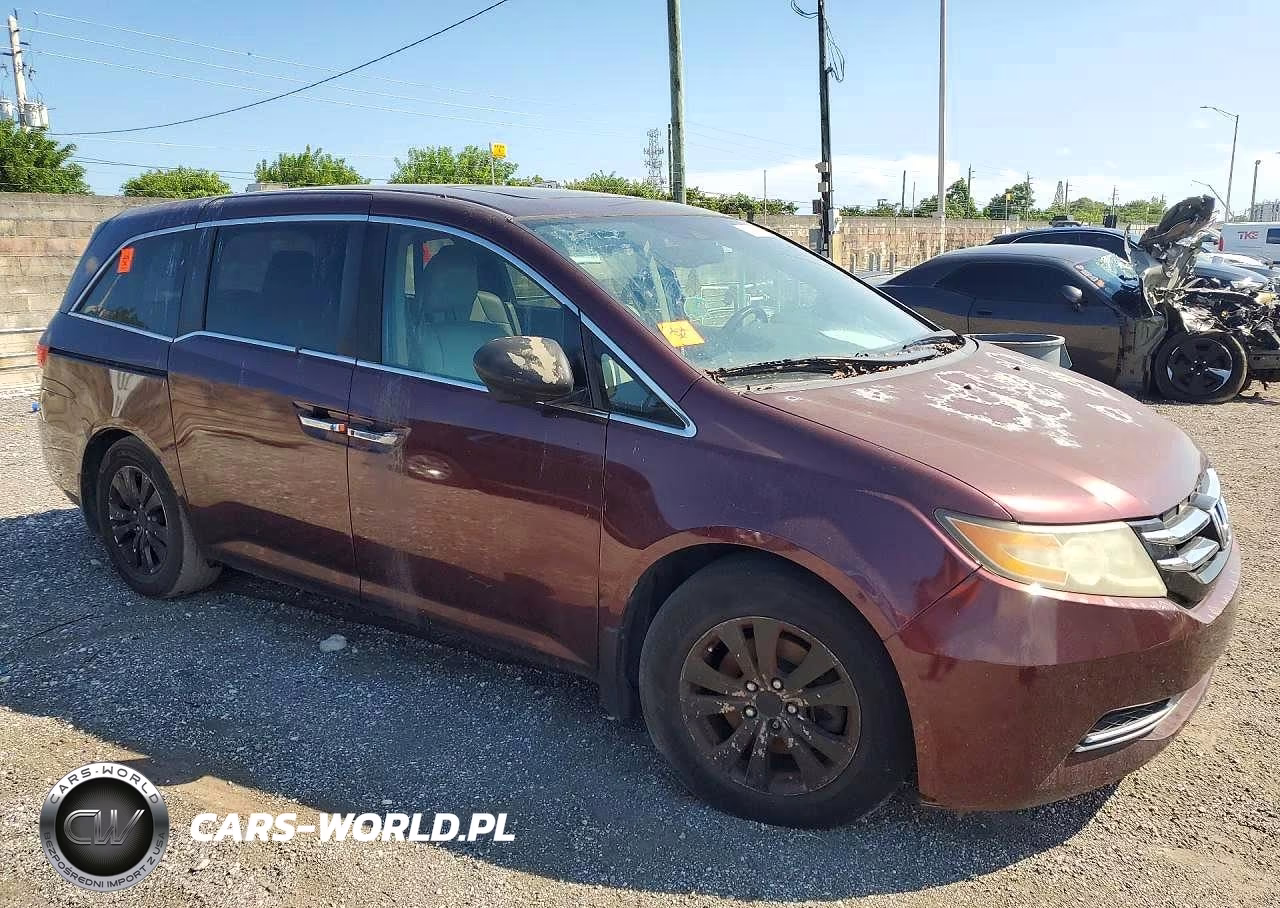 2015 Honda Odyssey Exl VIN:5FNRL5H64FB046722 - 4