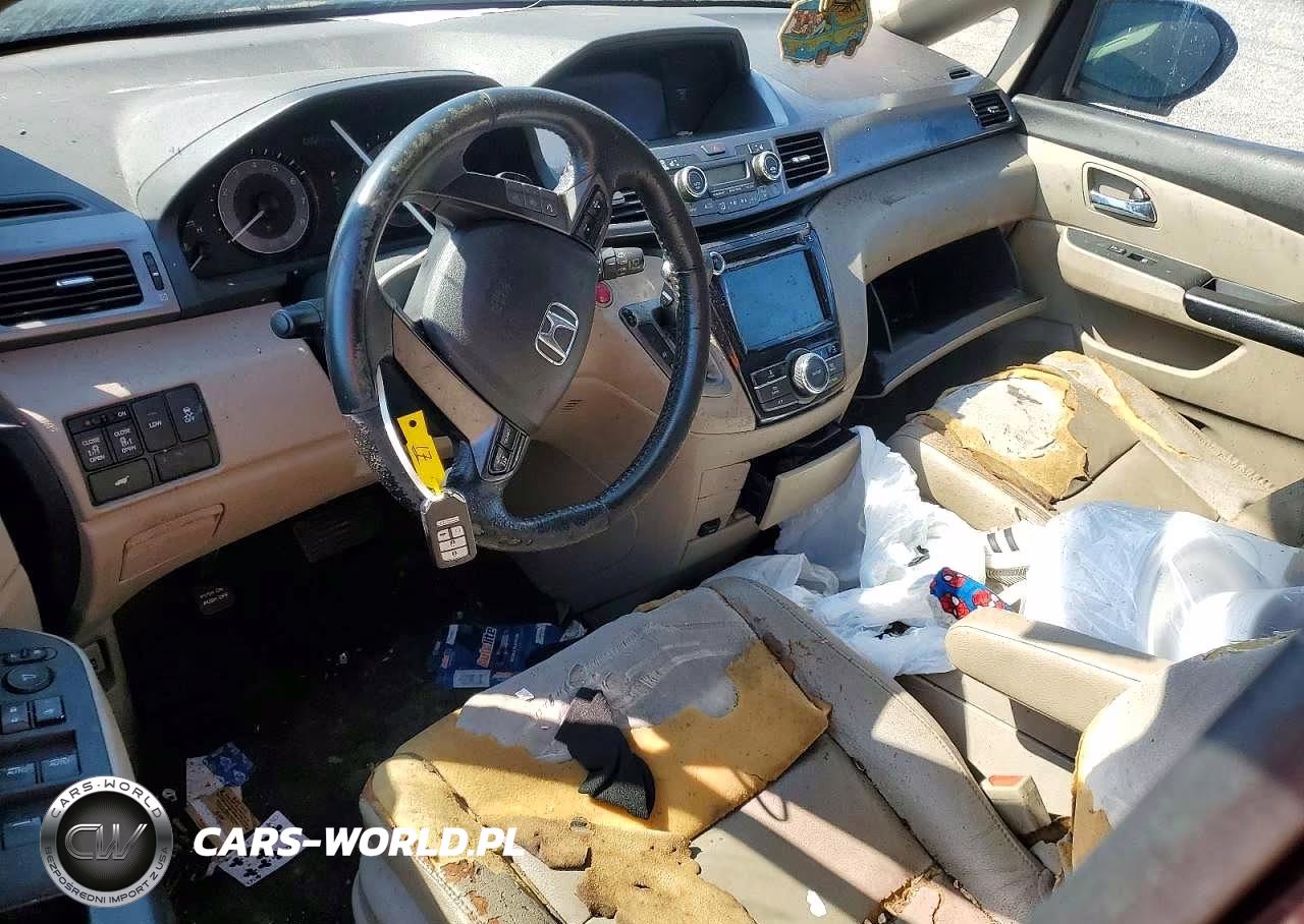 2015 Honda Odyssey Exl VIN:5FNRL5H64FB046722 - 8