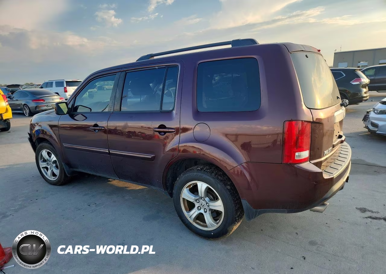 2013 Honda Pilot Exl VIN:5FNYF3H50DB018959 - 2