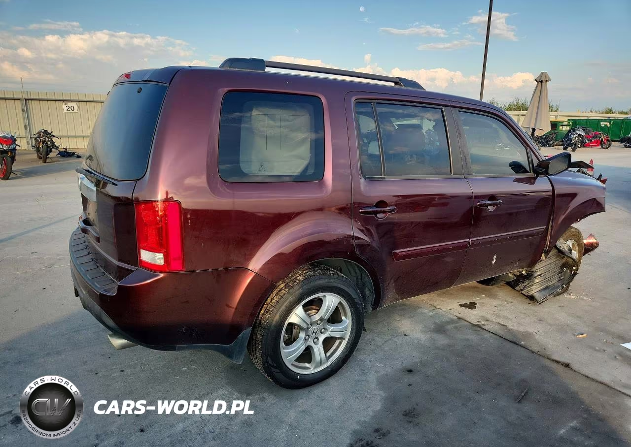 2013 Honda Pilot Exl VIN:5FNYF3H50DB018959 - 3