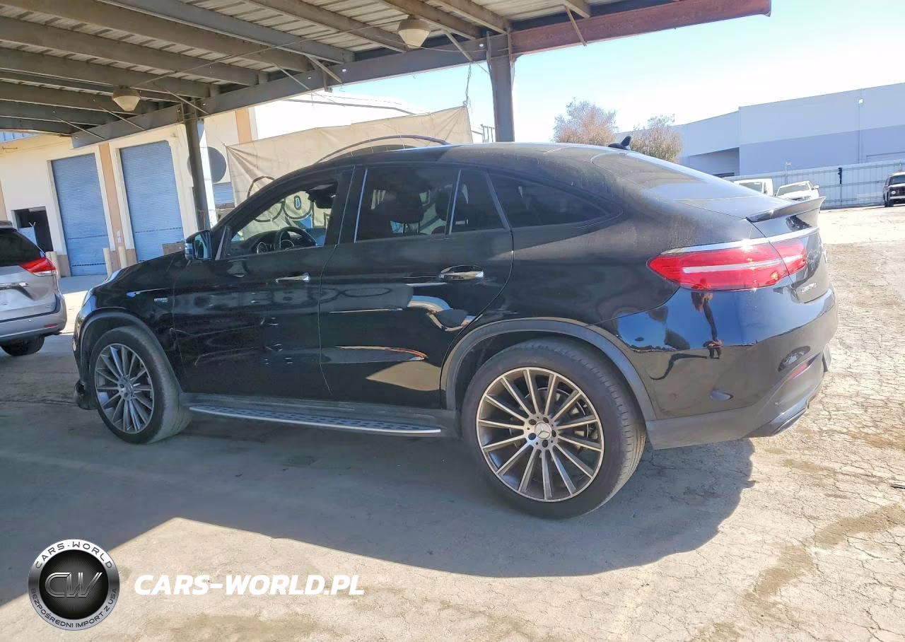2019 Mercedes-Benz Gle Coupe 43 Amg VIN:4JGED6EB0KA139626 - 2
