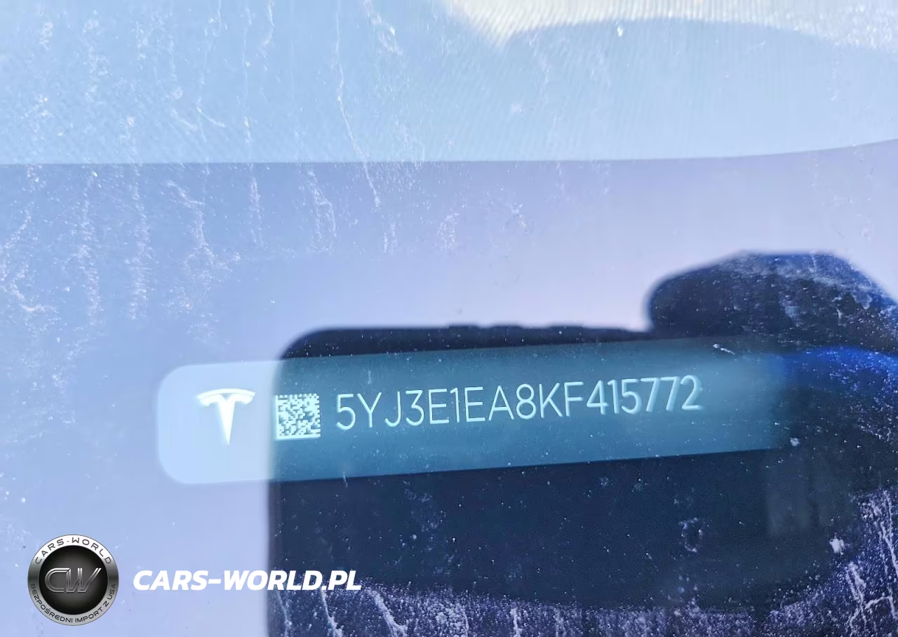 2019 Tesla Model 3 VIN:5YJ3E1EA8KF415772 - 12