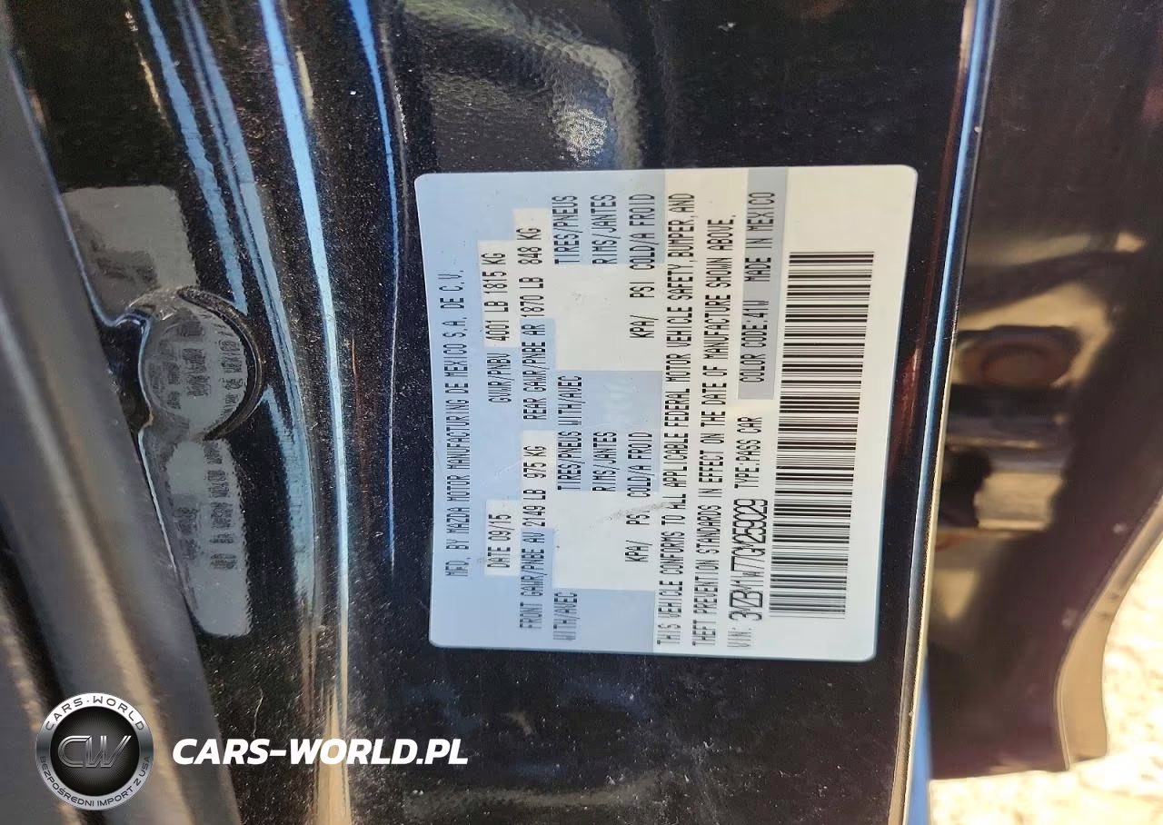 2016 Mazda 3 Touring VIN:3MZBM1W77GM259029 - 12