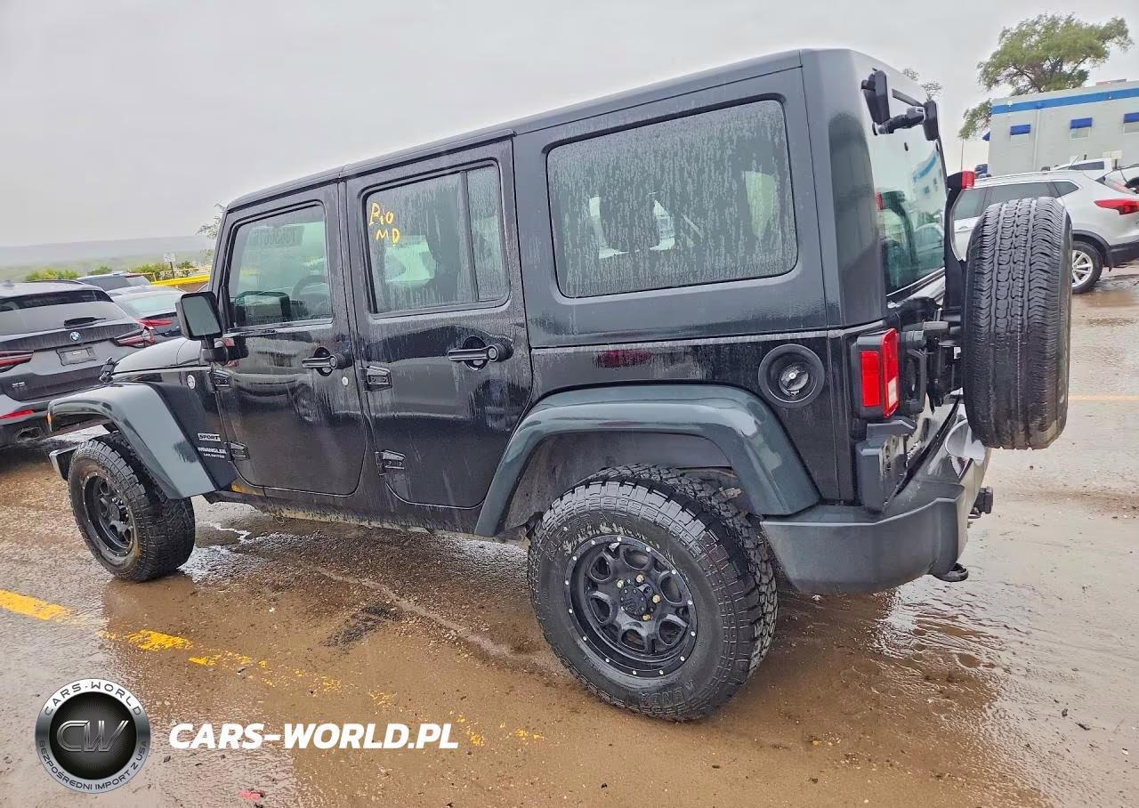 2016 Jeep Wrangler Unlimited Sport VIN:1C4BJWDG3GL320812 - 2