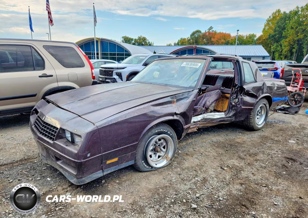 1985 Chevrolet Monte Carlo VIN:1G1GZ37G2FR213067 - 1