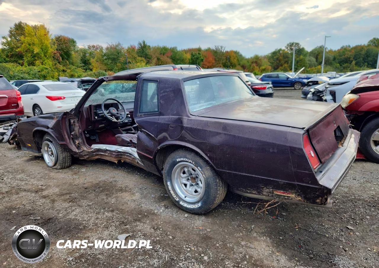 1985 Chevrolet Monte Carlo VIN:1G1GZ37G2FR213067 - 2