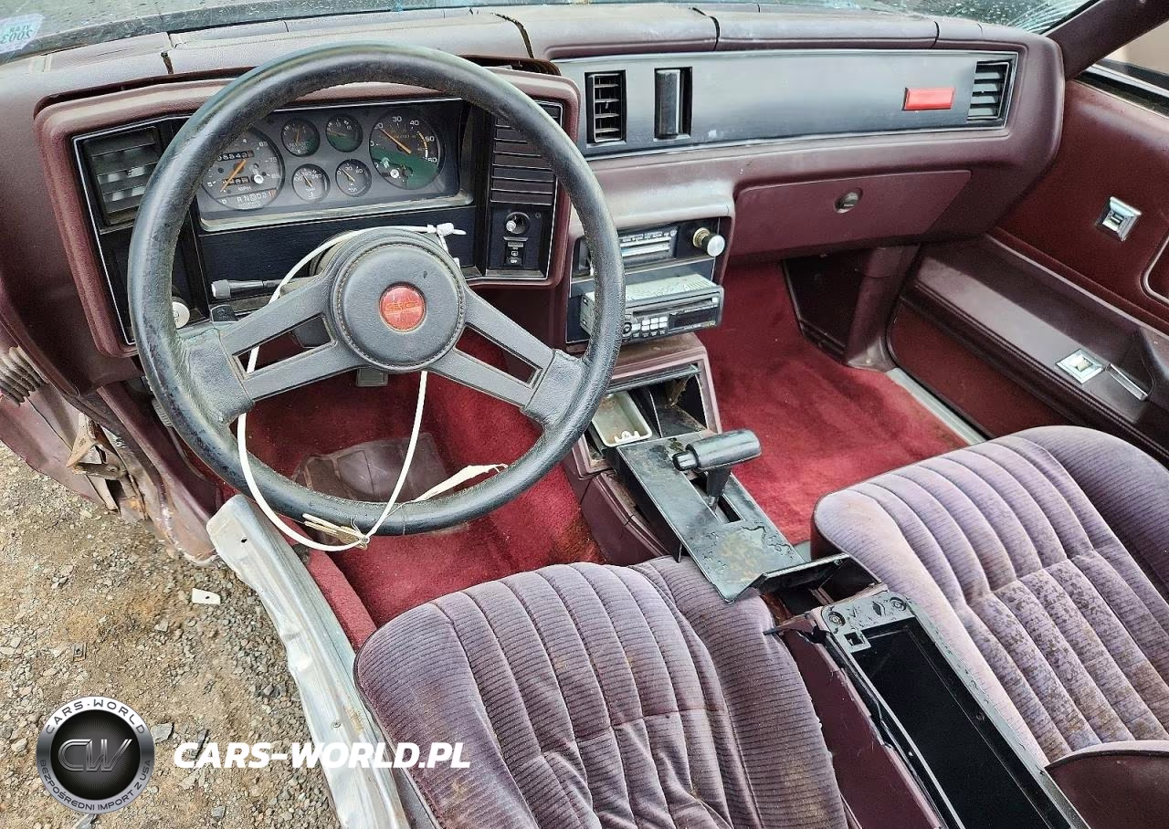 1985 Chevrolet Monte Carlo VIN:1G1GZ37G2FR213067 - 8