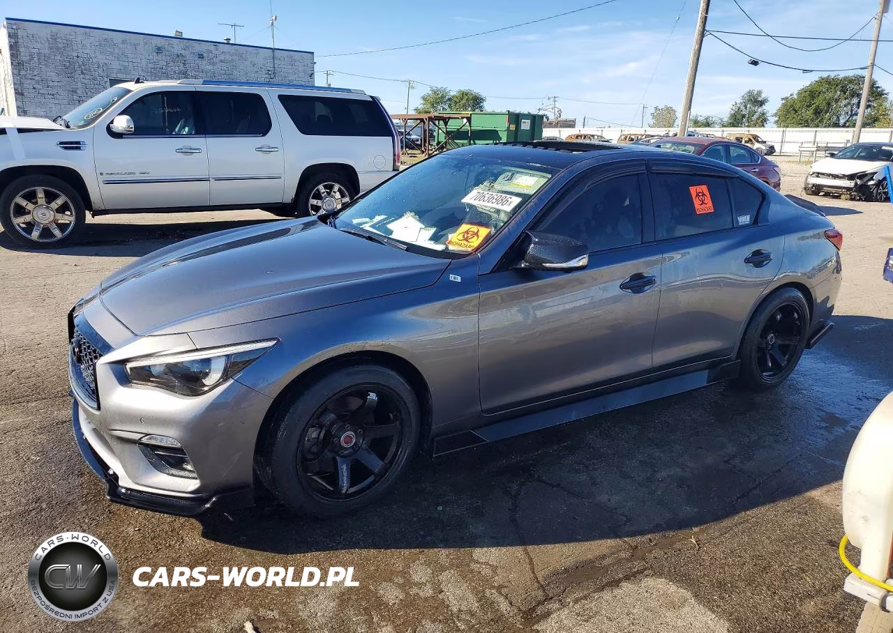 2021 Infiniti Q50 Luxe VIN:JN1EV7BP0MM703402 - 1