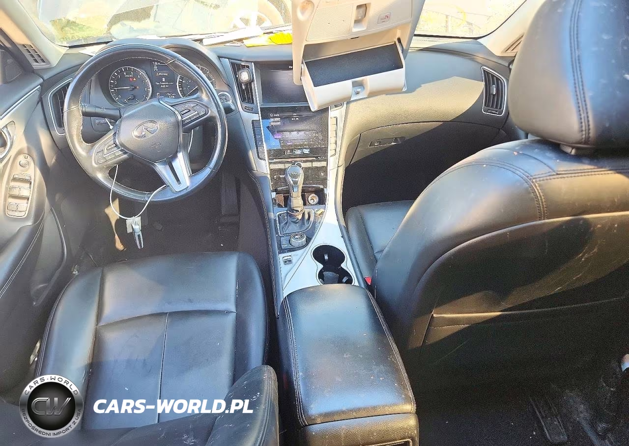 2021 Infiniti Q50 Luxe VIN:JN1EV7BP0MM703402 - 8