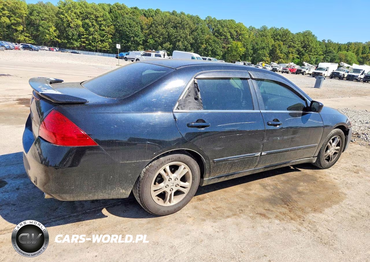 2007 Honda Accord Ex VIN:1HGCM56717A137229 - 3