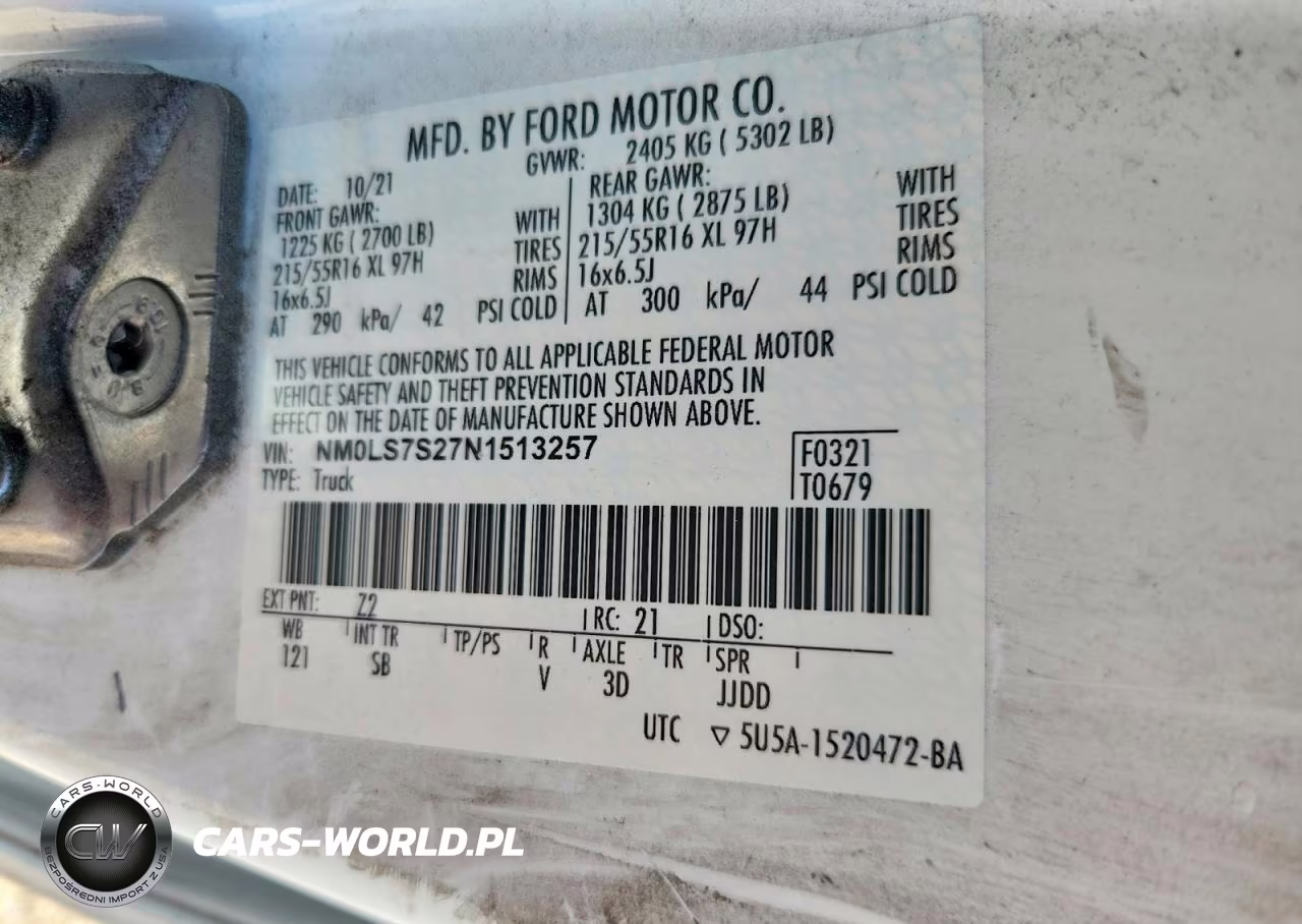 2022 Ford Transit Connect Xl Delivery Van VIN:NM0LS7S27N1513257 - 13