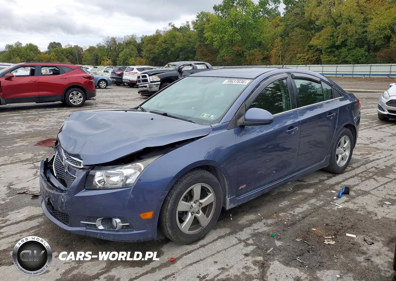 2014 Chevrolet Cruze Lt VIN:1G1PC5SB9E7456135 - 1