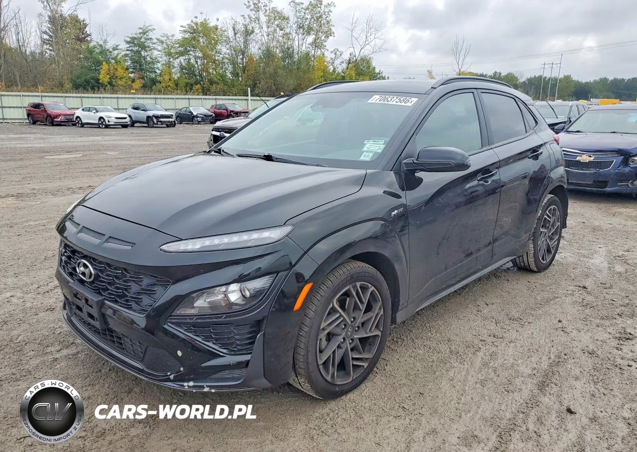 2022 Hyundai Kona N Line VIN:KM8K3CA32NU822238 - 1