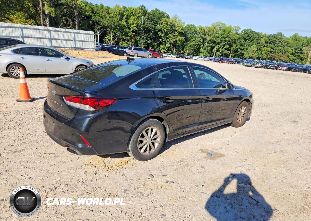 2018 Hyundai Sonata Se VIN:5NPE24AF0JH645729 - 3
