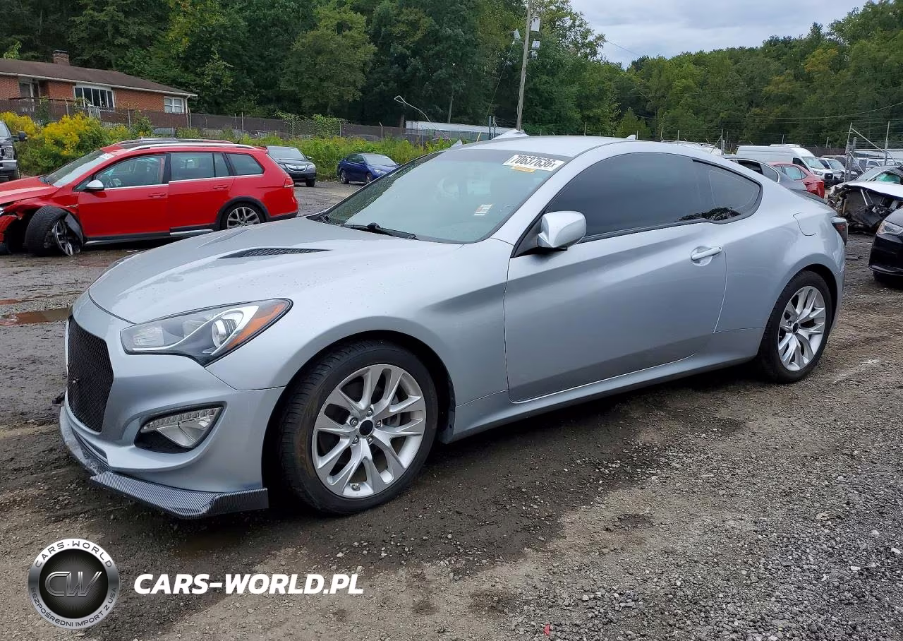 2013 Hyundai Genesis Coupe 2.0T VIN:KMHHT6KD6DU085787 - 1