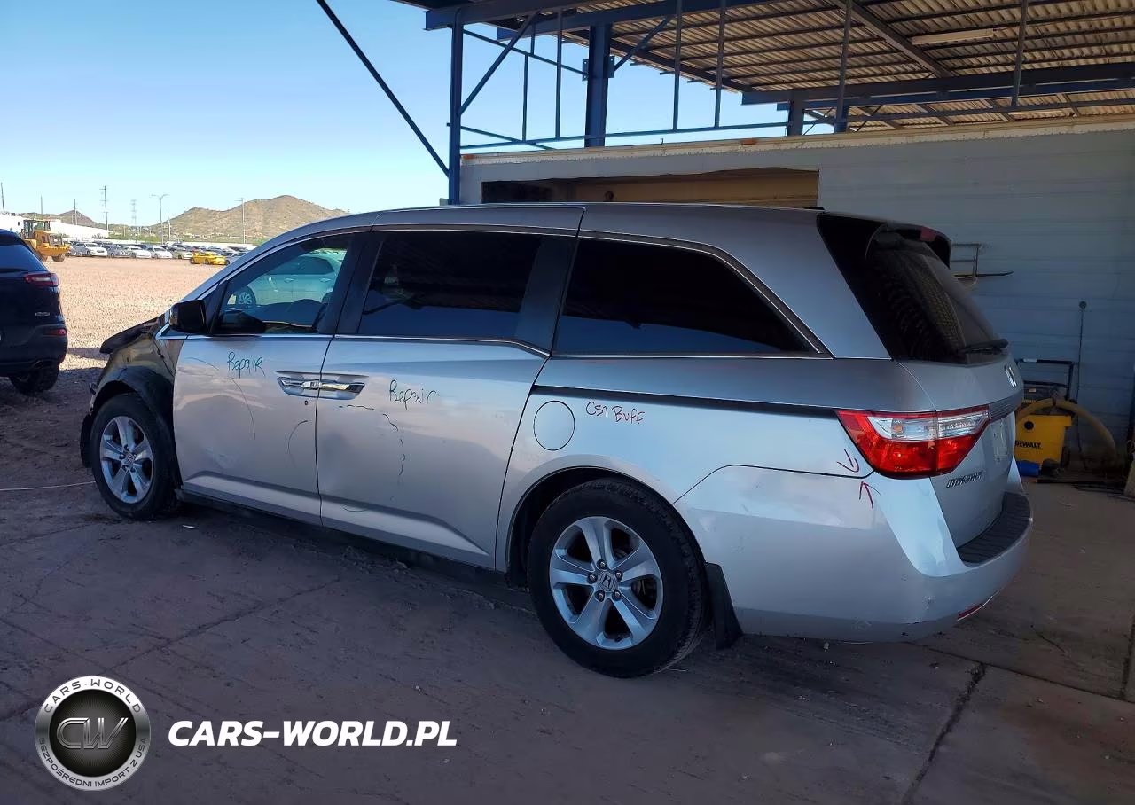 2013 Honda Odyssey Exl VIN:5FNRL5H6XDB041540 - 2