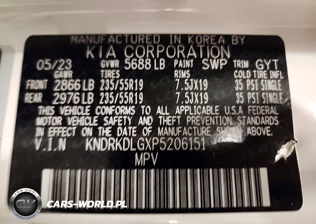 2023 Kia Sorento Sxp VIN:KNDRKDLGXP5206151 - 13