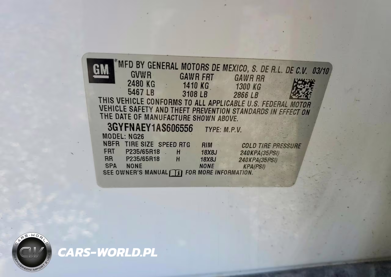 2010 Cadillac Srx Luxury Collection VIN:3GYFNAEY1AS606556 - 13