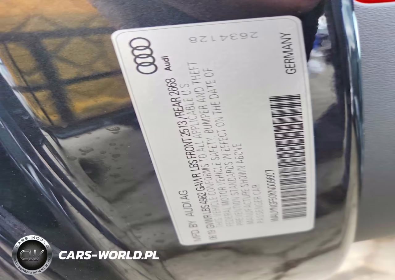2019 Audi A5 Premium Plus VIN:WAUYNGF50KN009607 - 12