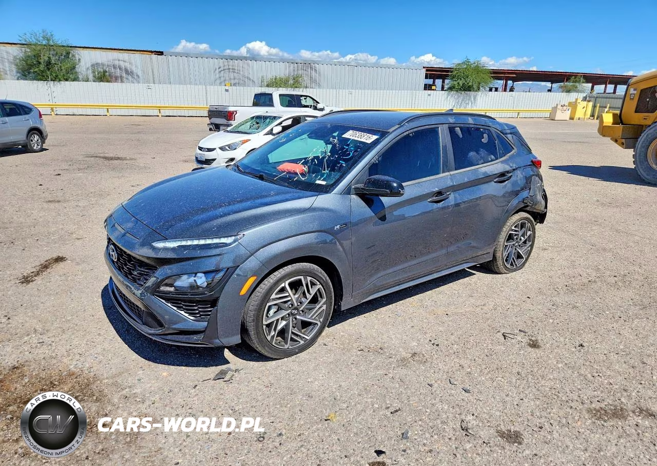 2022 Hyundai Kona N Line VIN:KM8K33A32NU904017 - 1