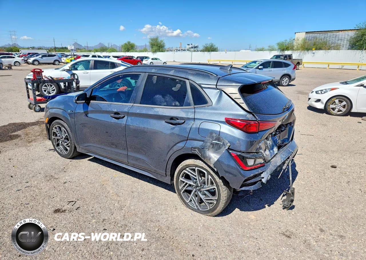 2022 Hyundai Kona N Line VIN:KM8K33A32NU904017 - 2
