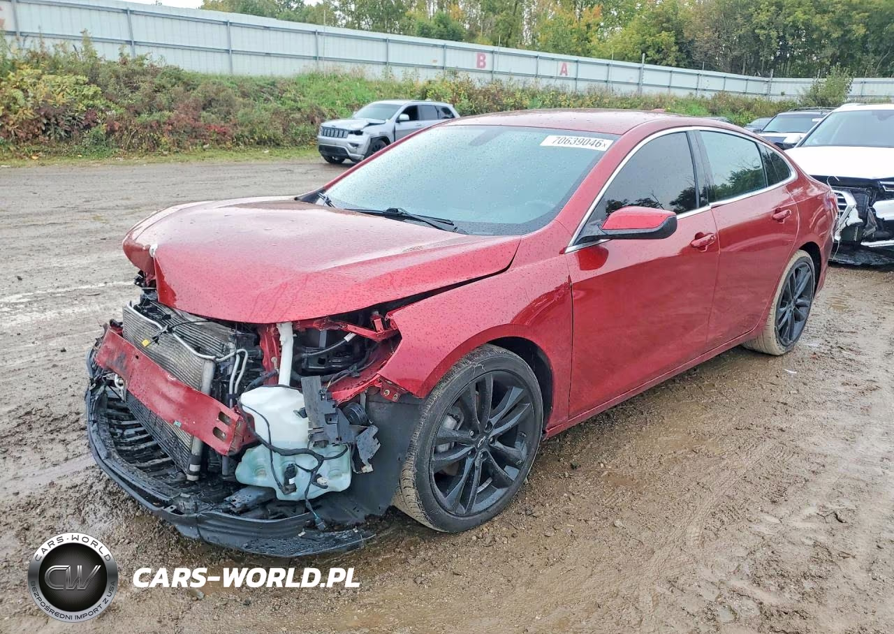 2021 Chevrolet Malibu Lt VIN:1G1ZD5ST1MF058291 - 1
