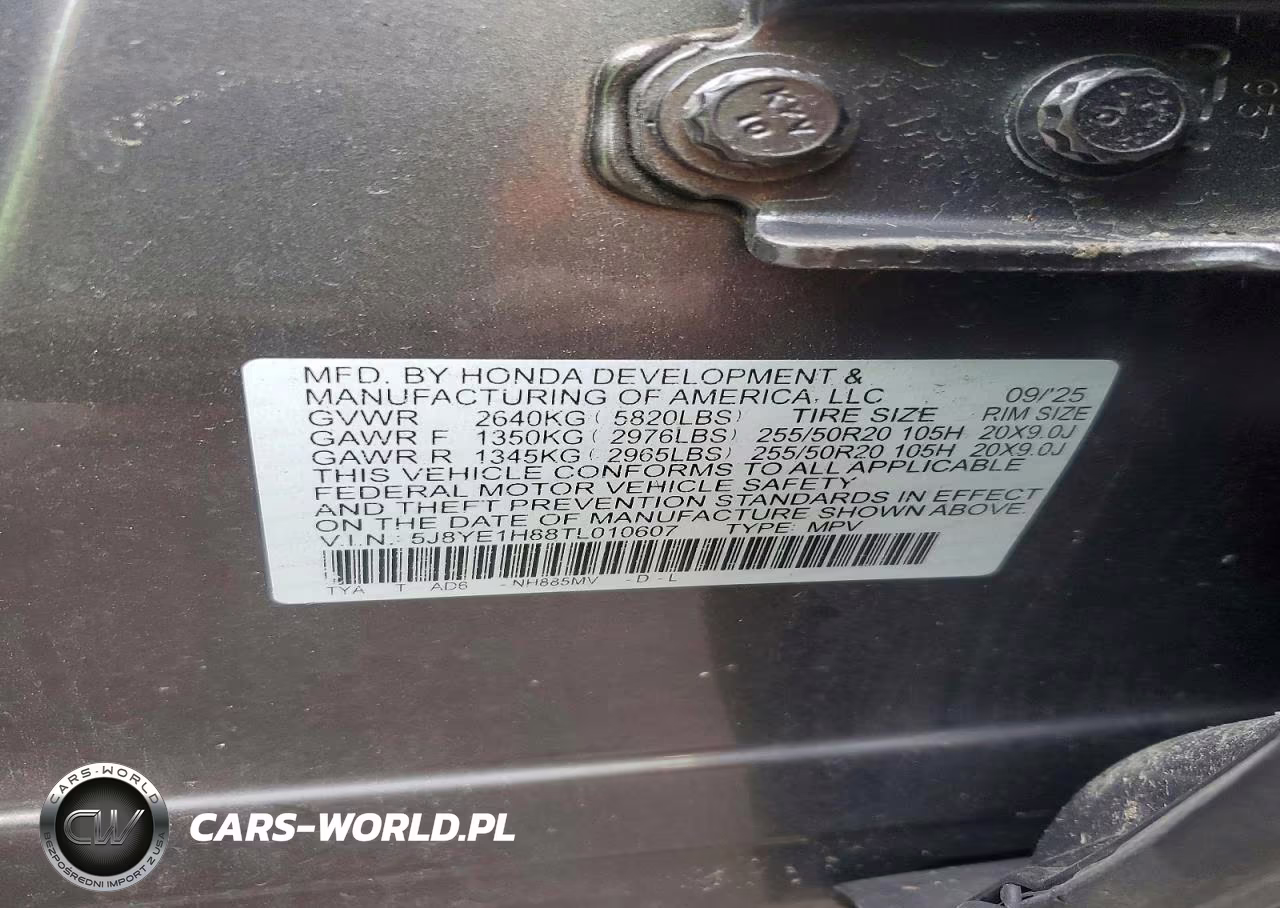 2026 Acura Mdx Advance VIN:5J8YE1H88TL010607 - 13