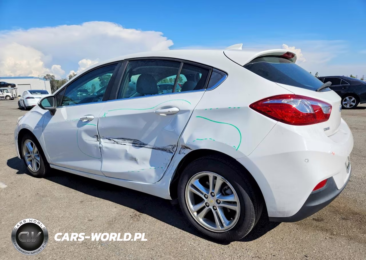 2018 Chevrolet Cruze Lt VIN:3G1BE6SMXJS651314 - 2