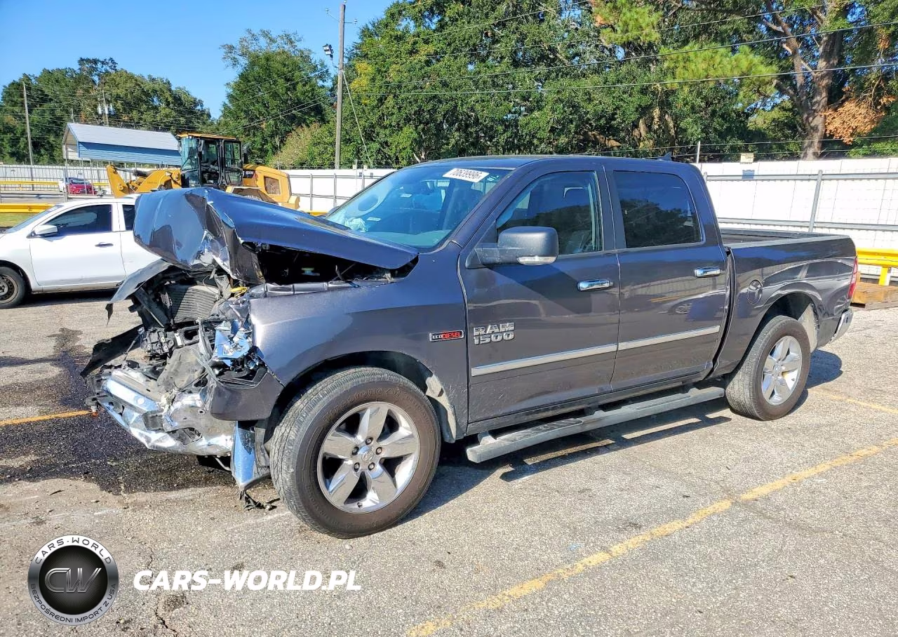 2018 Ram 1500 Slt VIN:1C6RR7LM6JS227372 - 1