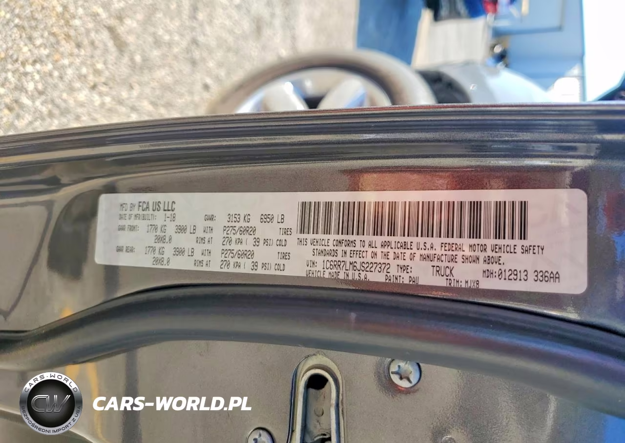 2018 Ram 1500 Slt VIN:1C6RR7LM6JS227372 - 13